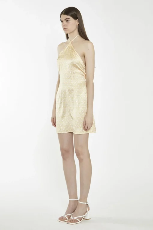 Glamorous Day Dresses|Mini Dresses|Amber-Ditsy-Folk Tie-Back Mini-Dresses -