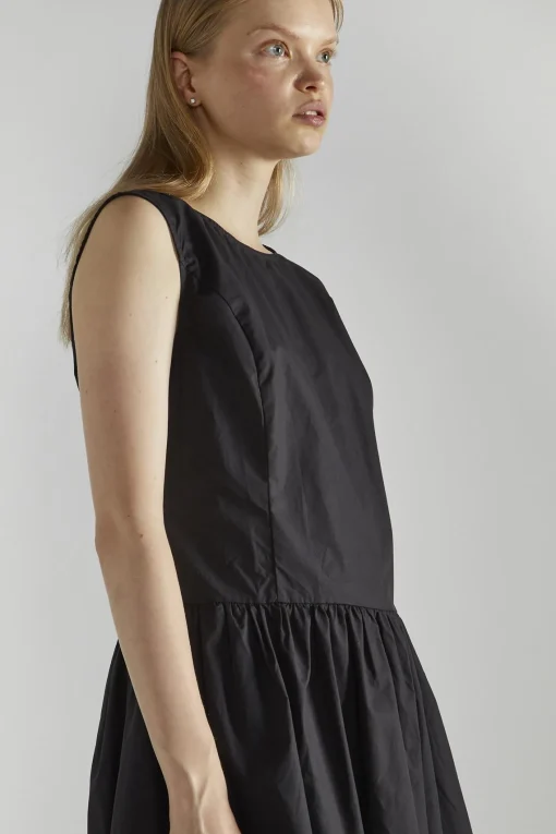 Glamorous Midi & Midaxi Dresses|Midi & Midaxi Dresses|Black A-Line Skater Midi-Dress -