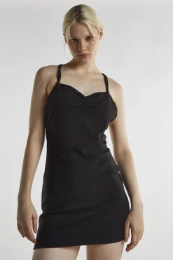 Glamorous Mini Dresses|Mini Dresses|Black Bodycon Mini-Dress -