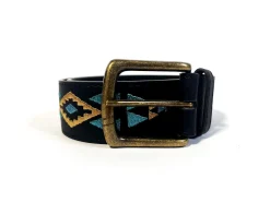 Glamorous Belts|Black Buckled-Belt -