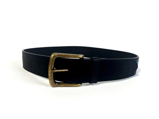 Glamorous Belts|Black Buckled-Belt -