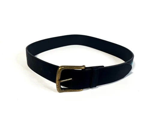 Glamorous Belts|Black Buckled-Belt -