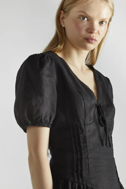 Glamorous Mini Dresses|Mini Dresses|Black Corset Mini-Dress -