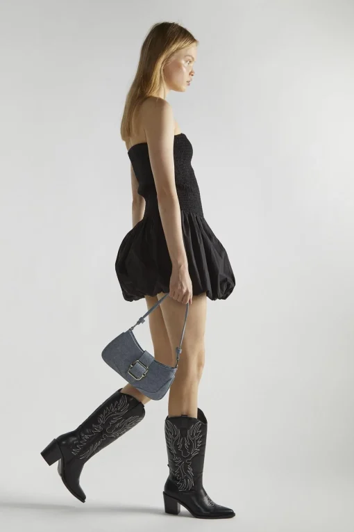 Glamorous Boots|Black Cowboy Boots -