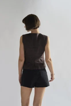 Glamorous Woven Shorts|Black Cut-Off-Frayed Shorts -