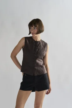 Glamorous Woven Shorts|Black Cut-Off-Frayed Shorts -