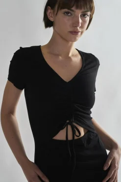 Glamorous Day Dresses|Mini Dresses|Black Cut-Out- Mini-Dresses -