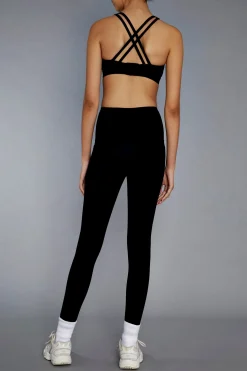 Glamorous Activewear|Leggings|Black High Waisted Gym Leggings -
