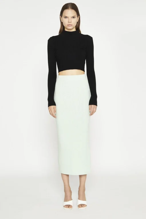 Glamorous Crops, Corsets & Bodysuits|Black Long-Sleeve High-Neck Top -