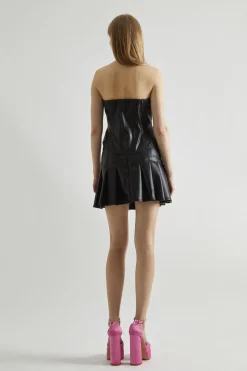 Glamorous Going Out Skirts|Co-ords|Black Pleated Mini-Skirt -