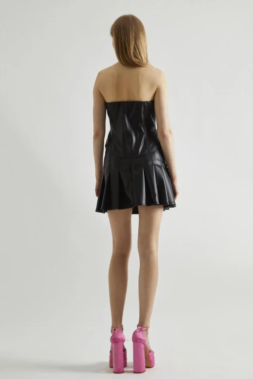 Glamorous Going Out Skirts|Co-ords|Black Pleated Mini-Skirt -
