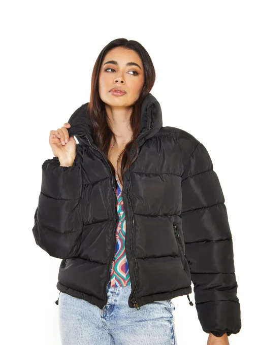 Glamorous Puffer Jackets|Jackets|Black Puffer Jacket -