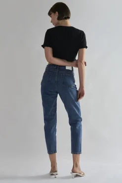 Glamorous Tops & T-shirts|Black Ruffle Crop Tops -