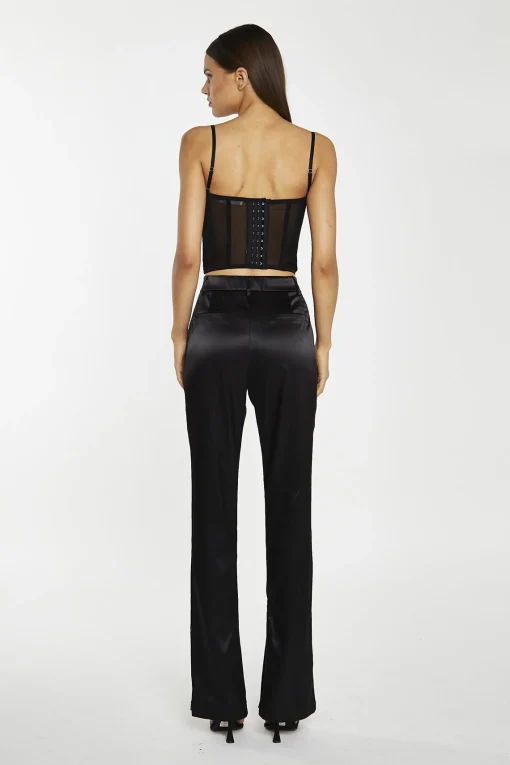Glamorous Going Out Tops|Crops, Corsets & Bodysuits|Black-Lace Corset Top -