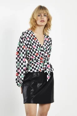 Glamorous Going Out Skirts|Mini Skirts|Black-PU A-Line Mini-Skirt -