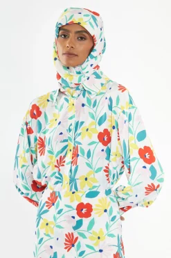 Glamorous Co-ords|Bright Multi Flower Long Sleeve Shirt -