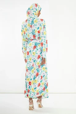 Glamorous Co-ords|Bright Multi Flower Long Sleeve Shirt -