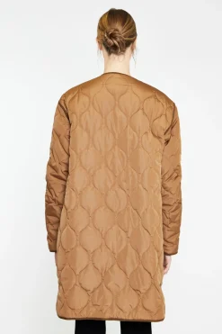 Glamorous Workwear|Coats|Brown Dark-Brown Quilted Coat -