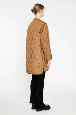 Glamorous Workwear|Coats|Brown Dark-Brown Quilted Coat -