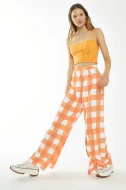 Glamorous Glamorous Care: Our Sustainable Collection|Crops, Corsets & Bodysuits|CA0402-PASTEL ORANGE -