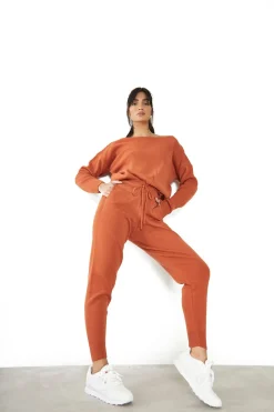 Glamorous Loungewear|Cinnamon Tie Waist Joggers -