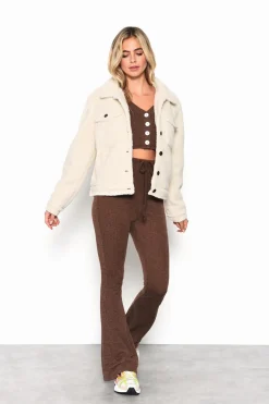 Glamorous Jackets|Cream Button-Up Jacket -