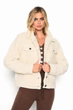 Glamorous Jackets|Cream Button-Up Jacket -