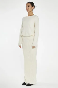 Glamorous Knitted Co-ords|Jumpers|Cream Oversized-Jumper -