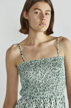 Glamorous Jumpsuits|Dusty-Green Leopard Wide-Leg Cropped-Jumpsuit -