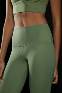 Glamorous Activewear|Leggings|Fern Green High Waisted Gym Leggings -