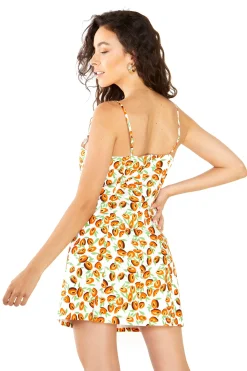 Glamorous Mini Dresses|Mini Dresses|Abstract Fruit Shift Mini Dress -