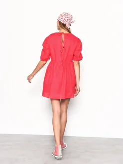 Glamorous Day Dresses|Azelea Puff Sleeve Skater Dress -