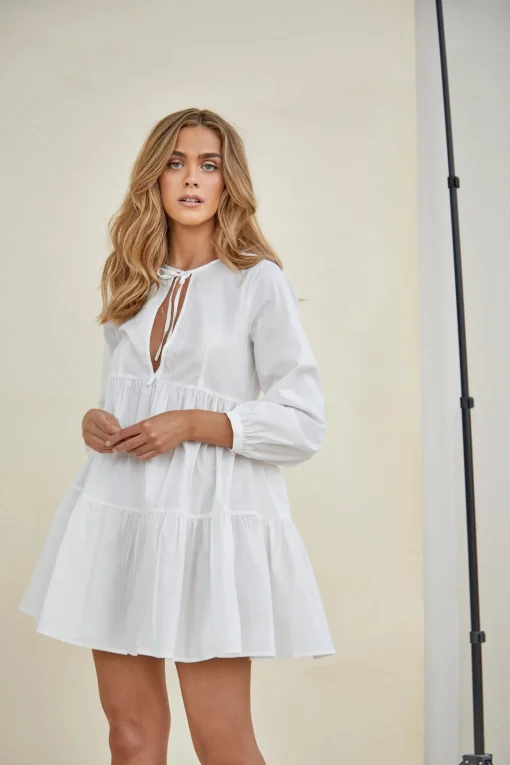 Glamorous Day Dresses|Mini Dresses|Boho Tiered Mini Dress -