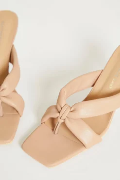 Glamorous Best Dressed Guest|Go To Partywear|Camel Toe Pole Mules -