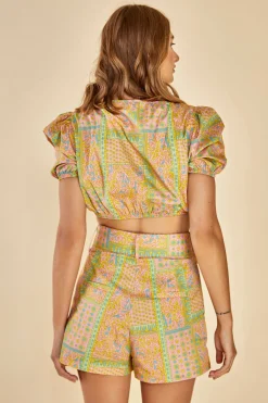 Glamorous Woven Shorts|Care Belted Shorts -