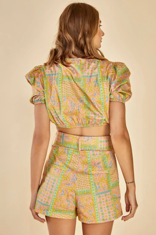 Glamorous Woven Shorts|Care Belted Shorts -