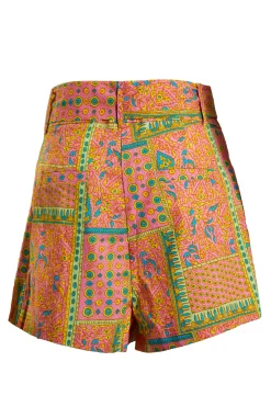 Glamorous Woven Shorts|Care Belted Shorts -