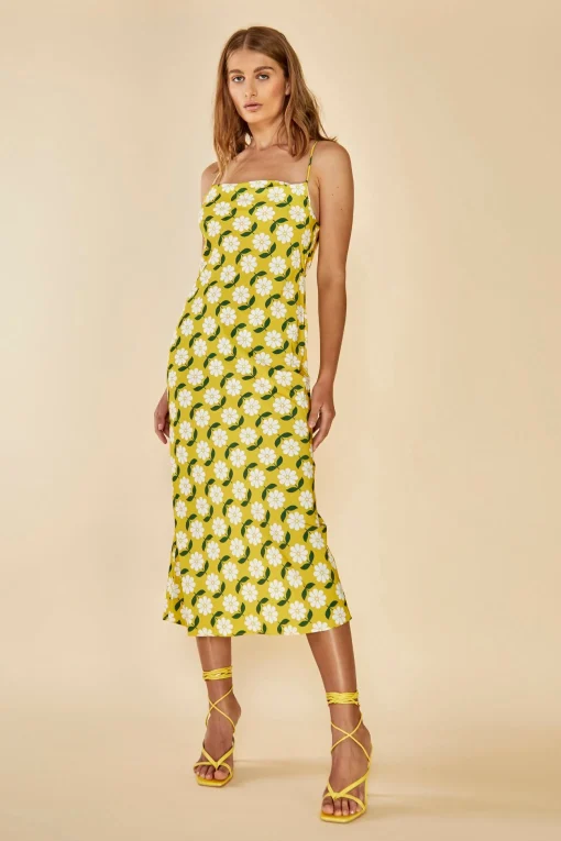 Glamorous Best Dressed Guest|Glamorous Care: Our Sustainable Collection|Care Bias Cut Cowl Neck Cami Dress -