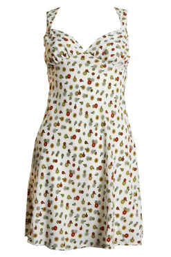 Glamorous Day Dresses|Glamorous Care: Our Sustainable Collection|Care Bias Cut Mini Dress with Wide Straps -