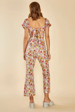 Glamorous Chic Escapes|Glamorous Care: Our Sustainable Collection|Care Cropped Kick Flare Trousers -