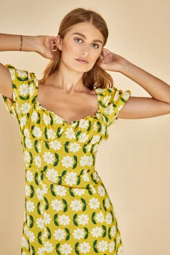Glamorous Day Dresses|Glamorous Care: Our Sustainable Collection|Care Puff Sleeve Mini Dress -