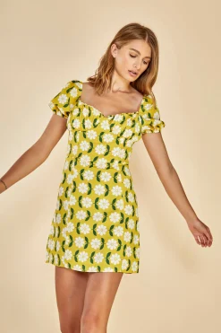 Glamorous Day Dresses|Glamorous Care: Our Sustainable Collection|Care Puff Sleeve Mini Dress -
