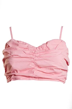 Glamorous Glamorous Care: Our Sustainable Collection|Care Ruched Strappy Crop Top -