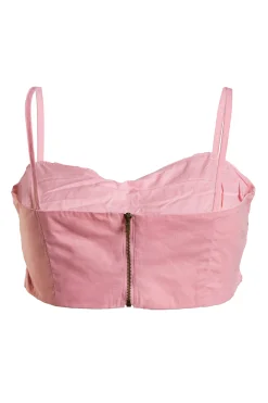 Glamorous Glamorous Care: Our Sustainable Collection|Care Ruched Strappy Crop Top -