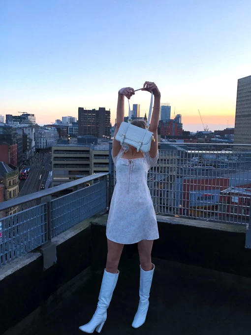Glamorous Glamorous Care: Our Sustainable Collection|Mini Dresses|Care Stone Ditsy Floral Mini Dress -