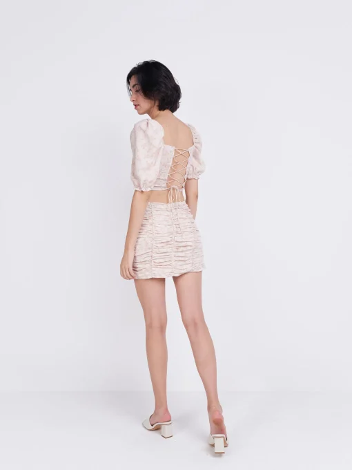 Glamorous Glamorous Care: Our Sustainable Collection|Mini Skirts|Care Stone Ditsy Floral Mini Skirt -