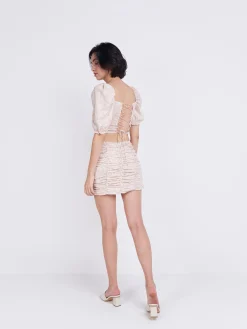 Glamorous Glamorous Care: Our Sustainable Collection|Care Stone Ditsy Floral Top -