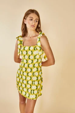 Glamorous Day Dresses|Glamorous Care: Our Sustainable Collection|Care Tie Strap Mini Dress -
