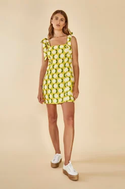 Glamorous Day Dresses|Glamorous Care: Our Sustainable Collection|Care Tie Strap Mini Dress -