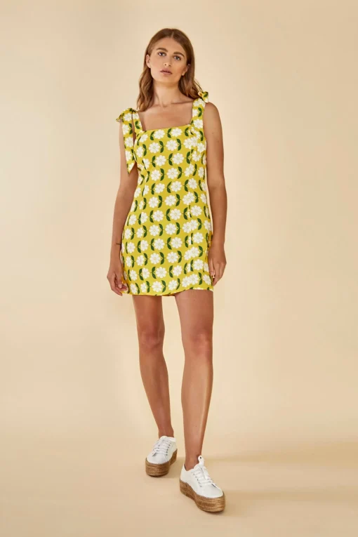 Glamorous Day Dresses|Glamorous Care: Our Sustainable Collection|Care Tie Strap Mini Dress -